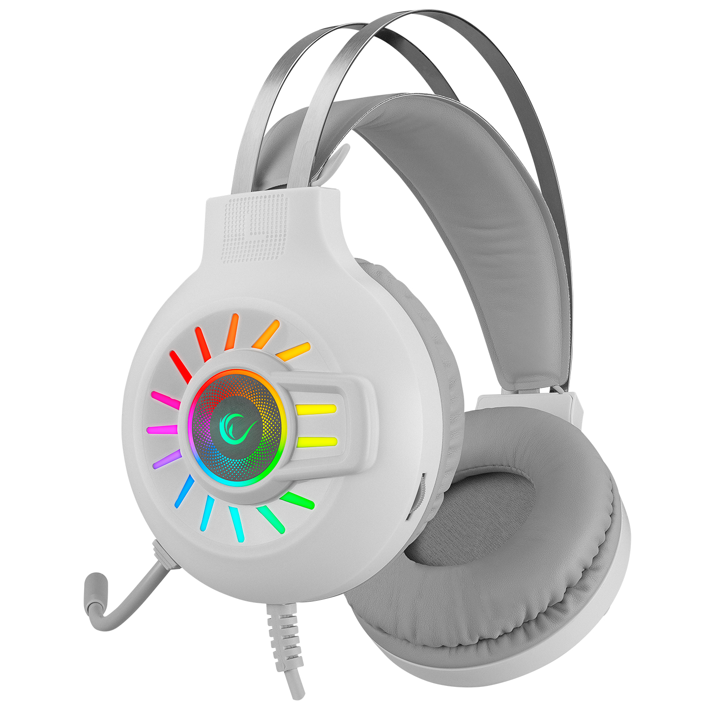 Rampage RM-K44 ZENGIBAR 7.1 Surround RGB Işık Efekti Mikrofonlu Oyuncu Kulaklığı