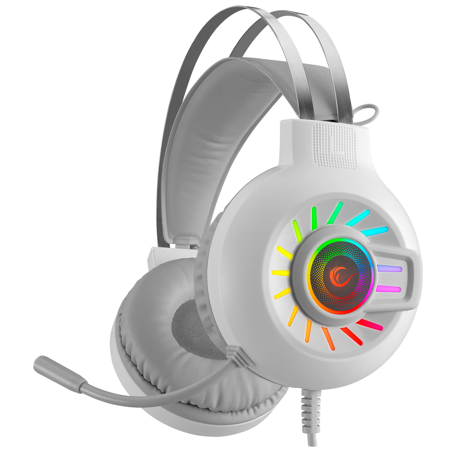 Rampage RM-K44 ZENGIBAR 7.1 Surround RGB Işık Efekti Mikrofonlu Oyuncu Kulaklığı